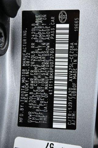 Photo of 2023 Silver Toyota Camry