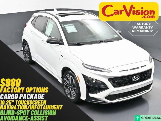 Photo of 2023 Lunar White Hyundai KONA