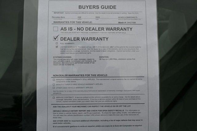 Photo of 2024 Blue Mercedes-Benz EQE 350