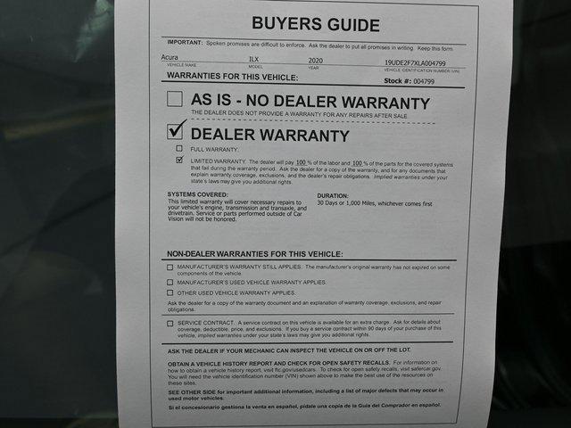 Photo of 2020 Black Acura ILX
