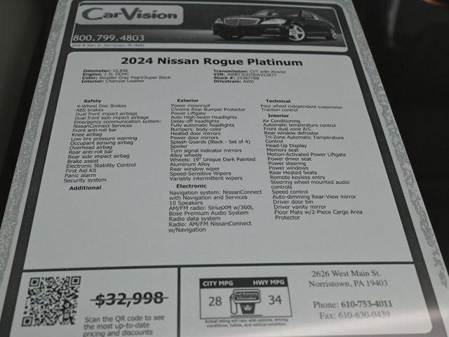 Photo of 2024 Boulder Gray Metallic Nissan Rogue