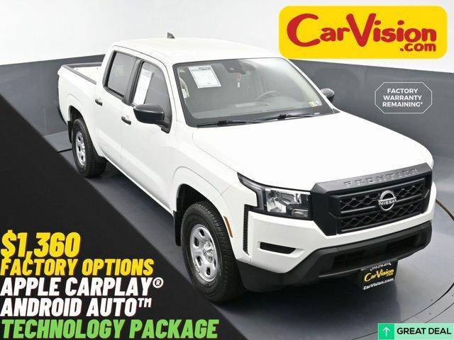 Photo of 2022 Glacier White Nissan Frontier