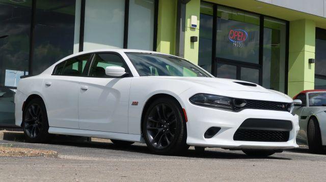 Photo of 2021 White Dodge Charger