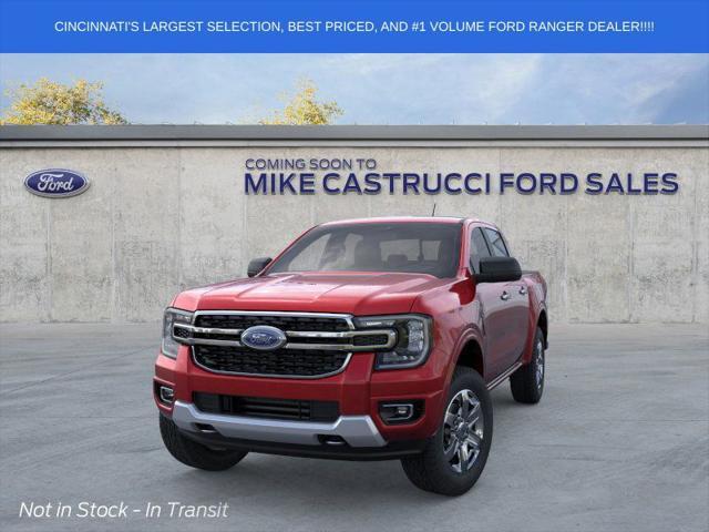 Photo of 2025 Ruby Red Metallic Tinted Clearcoat Ford Ranger