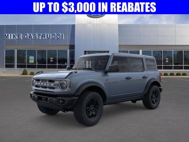 Photo of 2025 Azure Gray Metallic Tri-Coat Ford Bronco