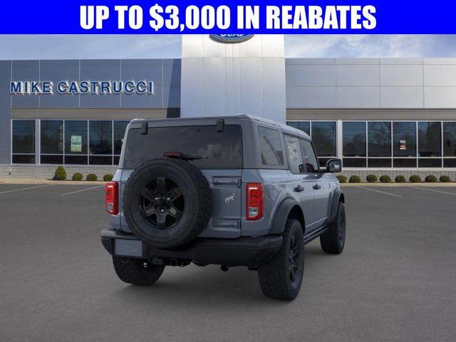 Photo of 2025 Azure Gray Metallic Tri-Coat Ford Bronco