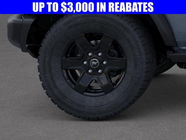 Photo of 2025 Azure Gray Metallic Tri-Coat Ford Bronco