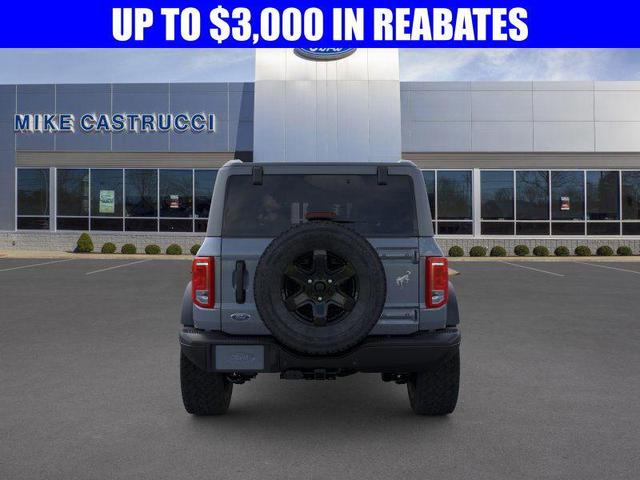 Photo of 2025 Azure Gray Metallic Tri-Coat Ford Bronco