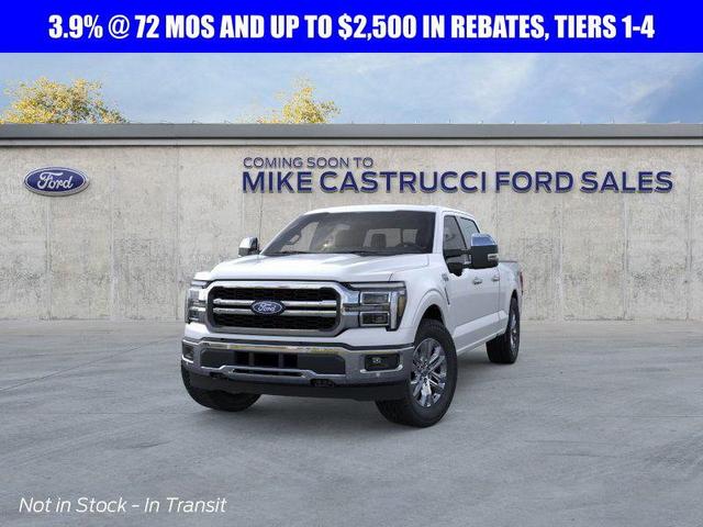 Photo of 2025 Space White Metallic Ford F-150