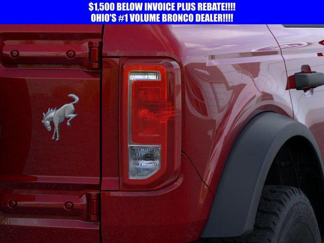 Photo of 2025 Ruby Red Metallic Tinted Clearcoat Ford Bronco