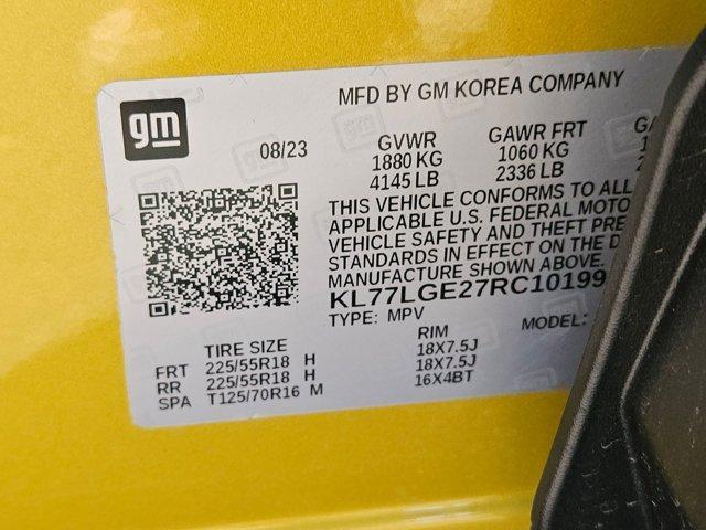 Photo of 2024 Nitro Yellow Chevrolet Trax