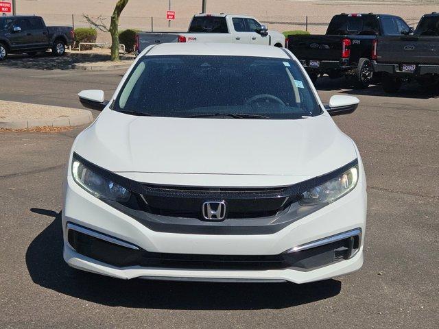 Photo of 2021 White Honda Civic
