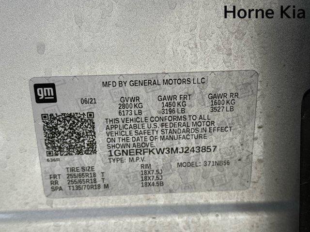Photo of 2021 Silver Ice Metallic Chevrolet Traverse