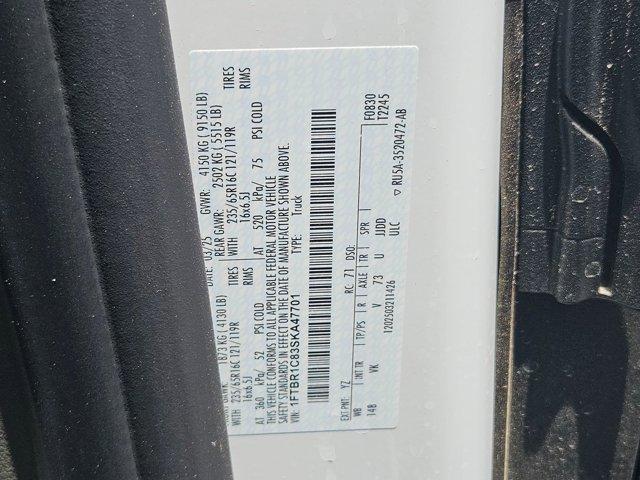 Photo of 2025 White Ford Transit-250