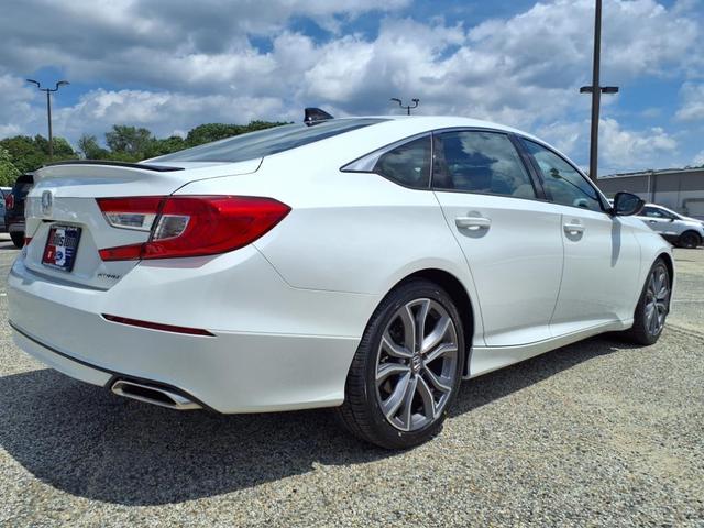 Photo of 2021 White Honda Accord