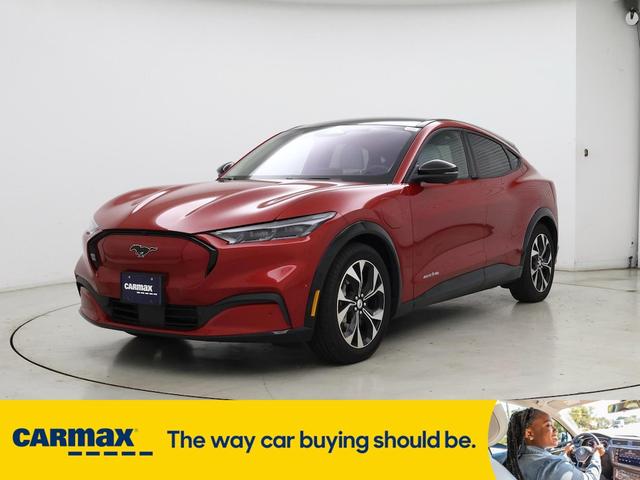 Photo of 2021 Red Ford Mustang Mach-E