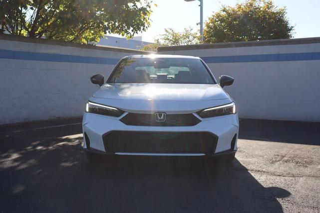 Photo of 2025 Platinum White Pearl Honda Civic Hybrid