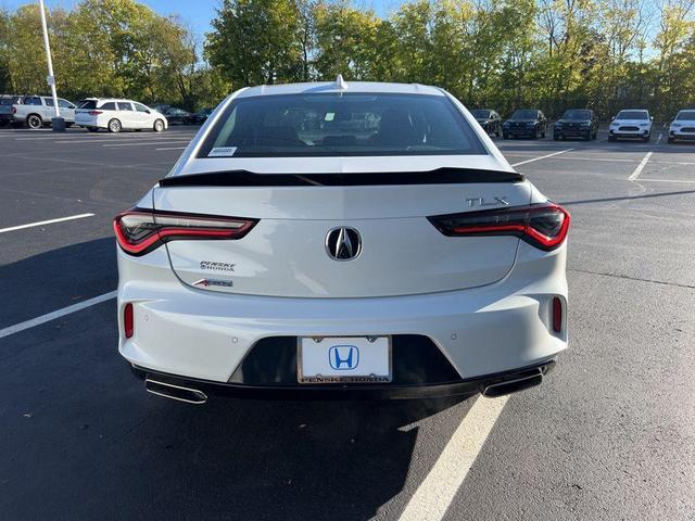 Photo of 2023 Platinum White Acura TLX