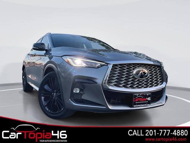 Photo of 2023 Graphite Shadow INFINITI QX55