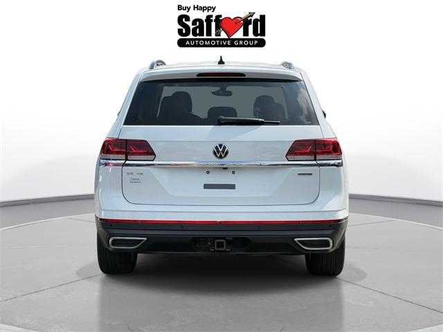 Photo of 2021 Pure White Volkswagen Atlas