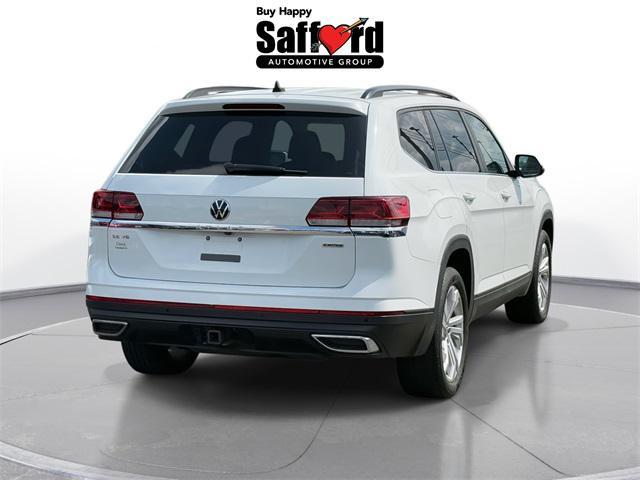 Photo of 2021 Pure White Volkswagen Atlas