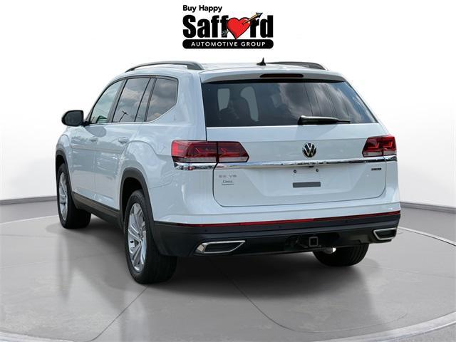 Photo of 2021 Pure White Volkswagen Atlas