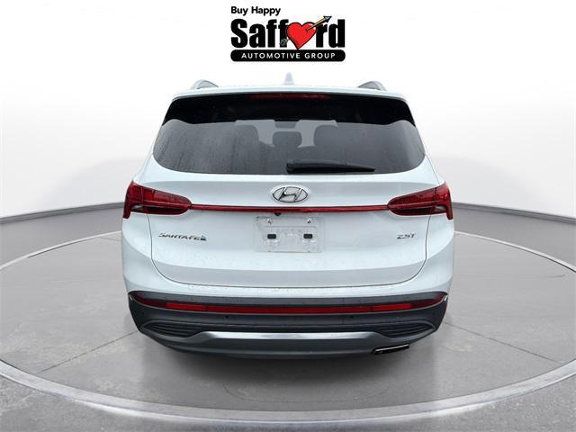 Photo of 2022 Quartz White Hyundai SANTA FE