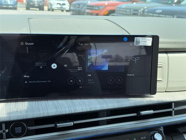 Photo of 2025 Serenity White Hyundai SANTA FE HEV
