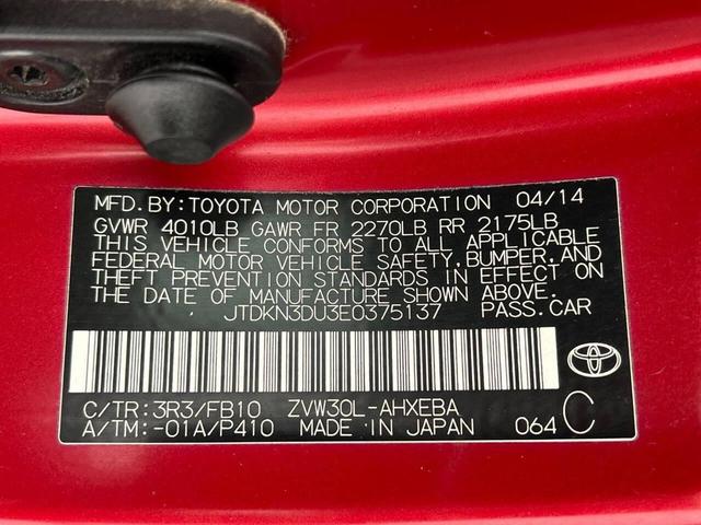 Photo of 2014 Red Toyota Prius