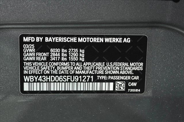 Photo of 2025 Skyscraper Grey Metallic BMW i4 Gran Coupe