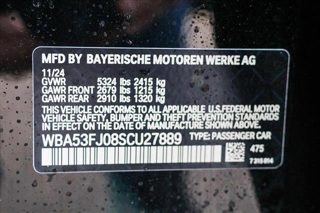 Photo of 2025 Black Sapphire Metallic BMW 530