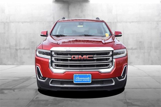 Photo of 2023 Volcanic Red GMC Acadia