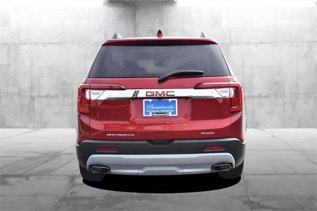 Photo of 2023 Volcanic Red GMC Acadia