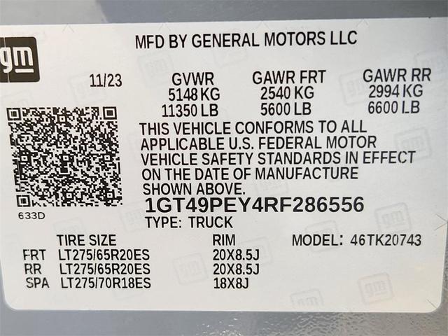 Photo of 2024 Gray GMC Sierra 2500
