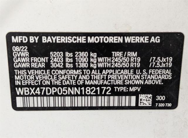 Photo of 2022 Alpine White BMW X3