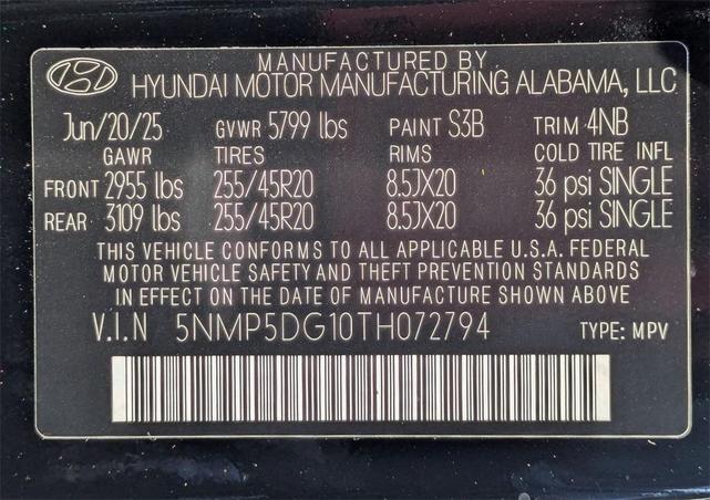 Photo of 2026 Phantom Black Hyundai SANTA FE HEV