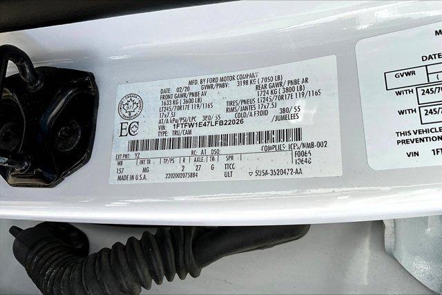 Photo of 2020 Oxford White Ford F-150