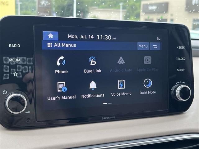 Photo of 2022 Quartz White Hyundai SANTA FE