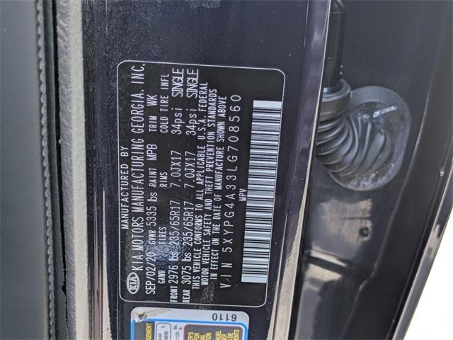 Photo of 2020 Imperial Blue Kia Sorento