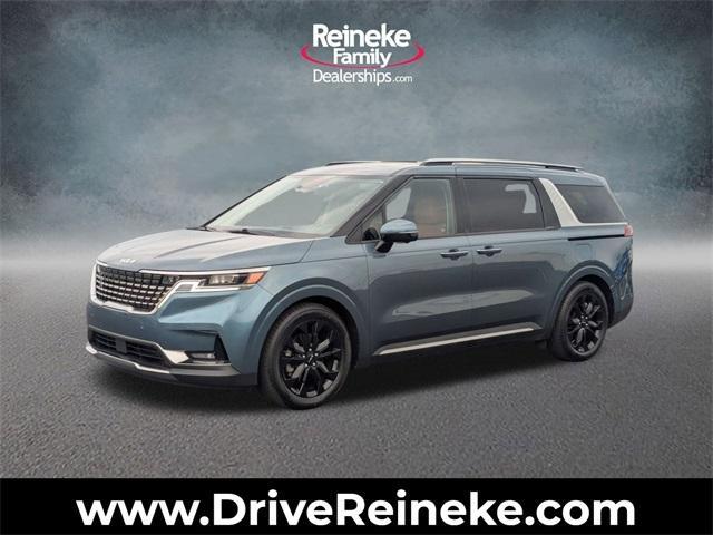 Photo of 2023 Astra Blue Kia Carnival