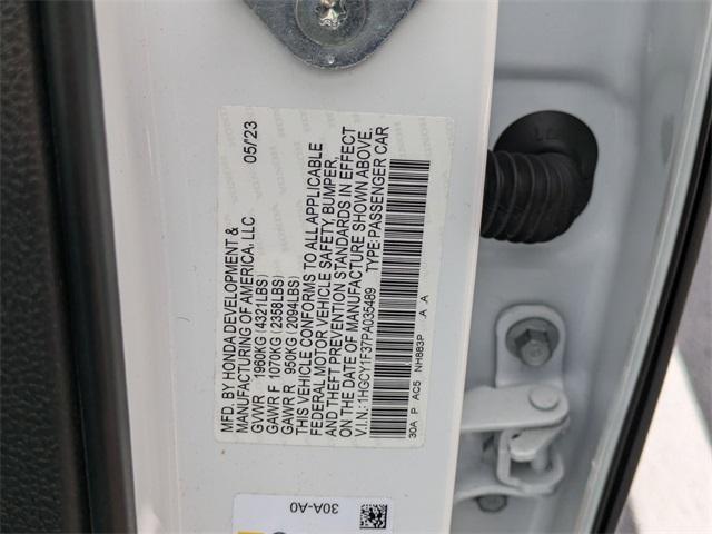 Photo of 2023 White Honda Accord