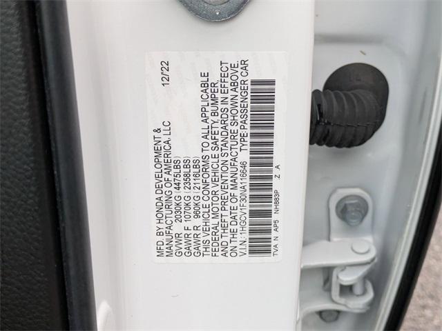 Photo of 2022 Platinum White Pearl Honda Accord