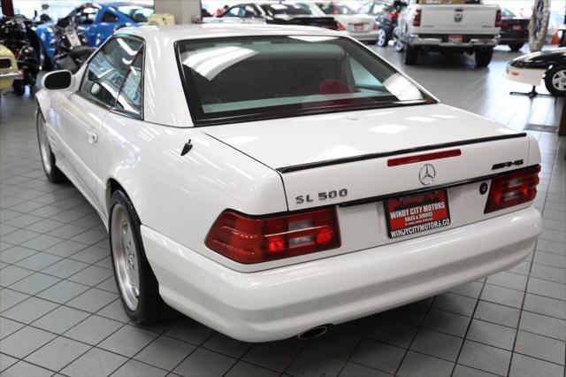 Photo of 2001 Glacier White Mercedes-Benz SL-Class