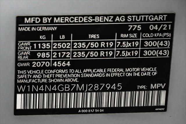 Photo of 2021 Iridium Silver Metallic Mercedes-Benz GLA 250