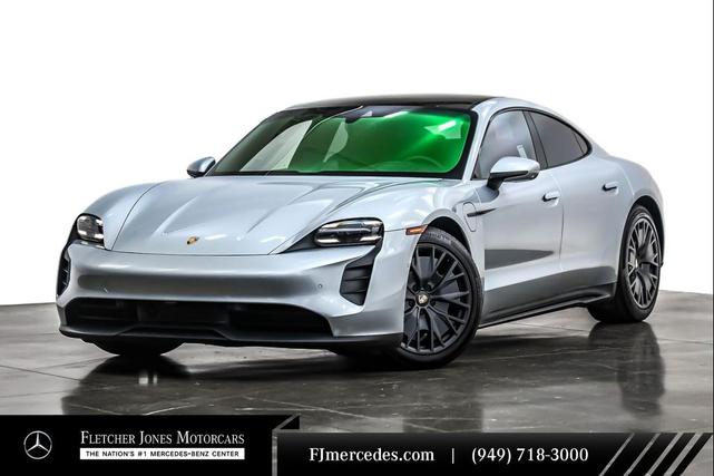 Photo of 2022 Dolomite Silver Metallic Porsche Taycan