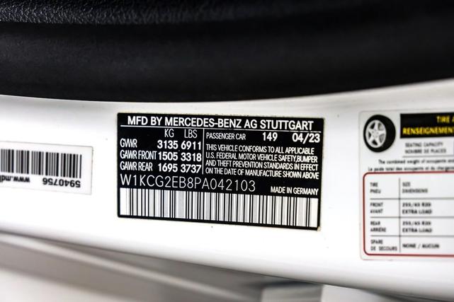 Photo of 2023 Polar White Mercedes-Benz EQS 450