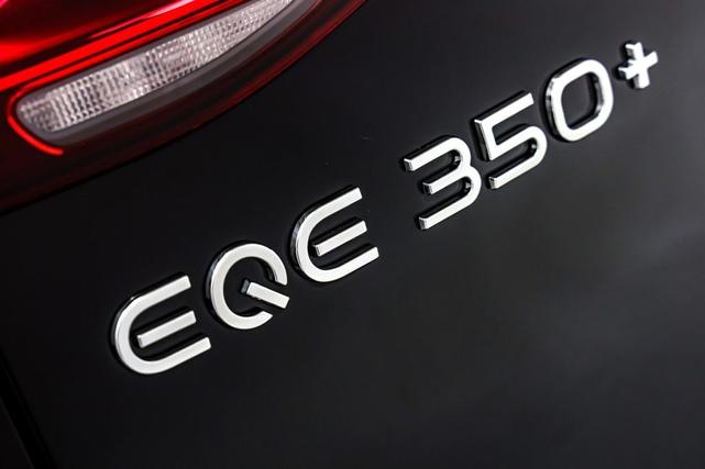 Photo of 2025 Obsidian Black Metallic Mercedes-Benz EQE 350+
