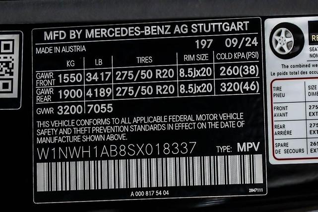 Photo of 2025 Obsidian Black Metallic Mercedes-Benz G-Class