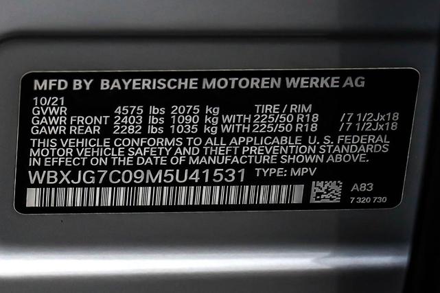 Photo of 2021 Glacier Silver Metallic BMW X1