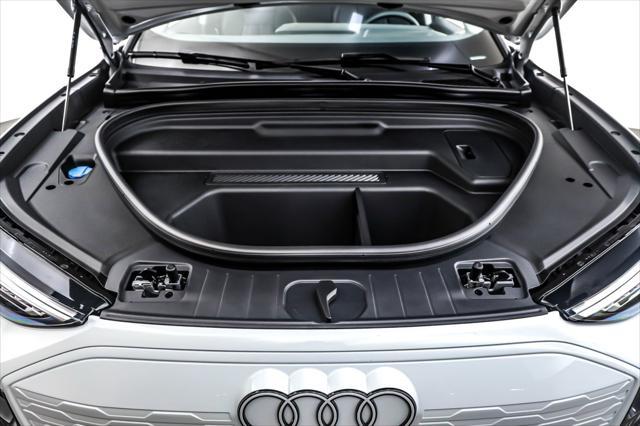 Photo of 2025 Glacier White Metallic Audi Q6 e-tron